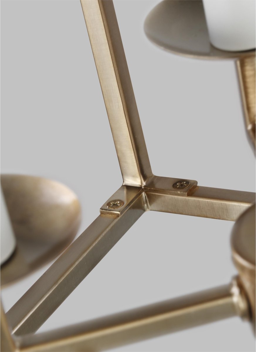 Suspension Dianna - Laiton satiné 17" Ampoules non - incluses by Visual Comfort Studio | Luminaires & cie