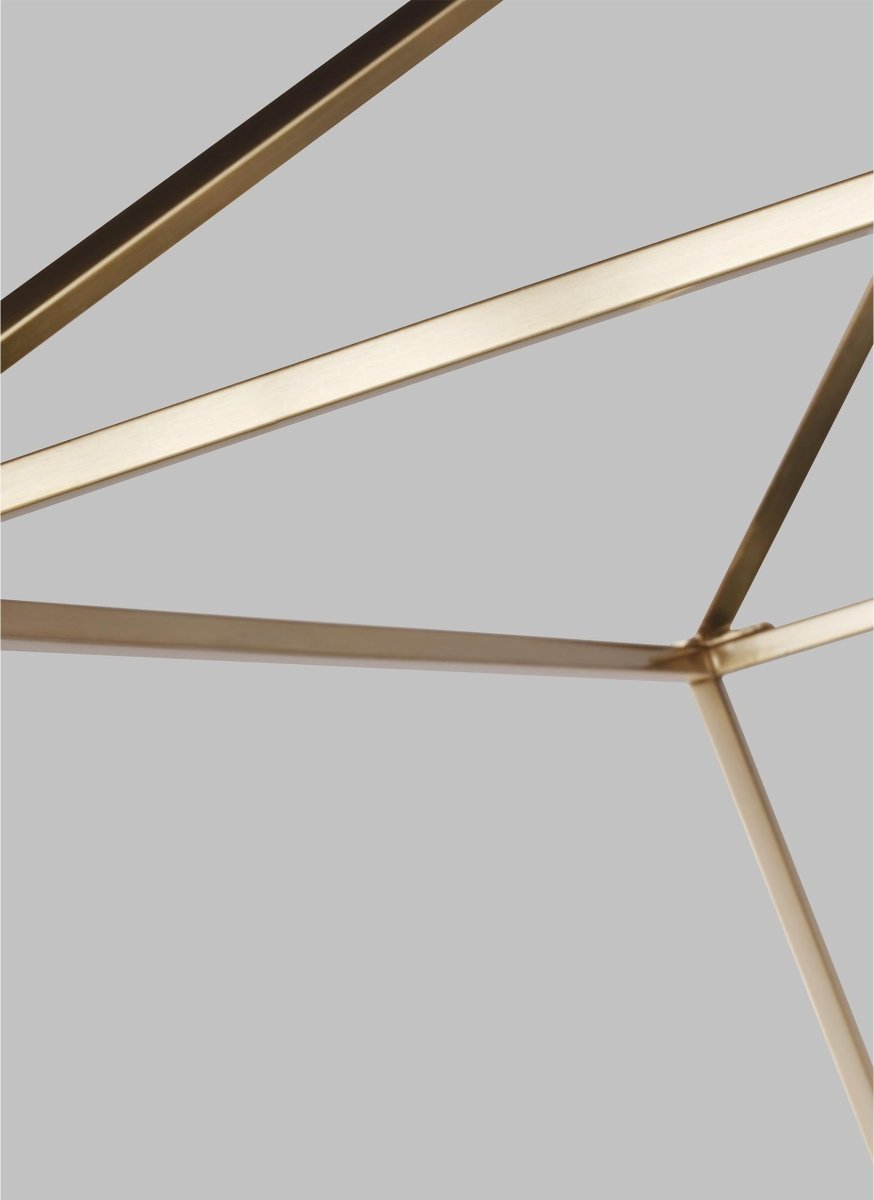 Suspension Dianna - Laiton satiné 28" Ampoules non - incluses by Visual Comfort Studio | Luminaires & cie