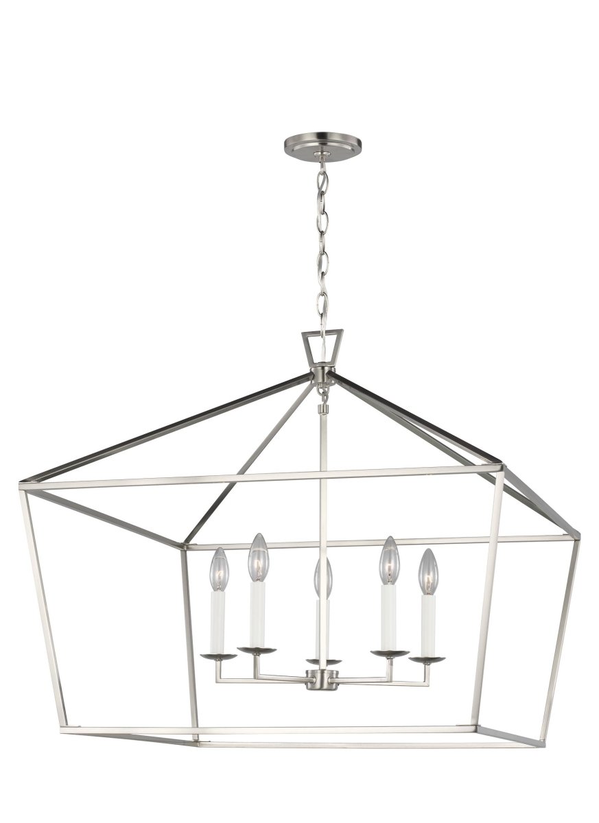 Suspension Dianna - Nickel brossé 28" Ampoules non - incluses by Visual Comfort Studio | Luminaires & cie