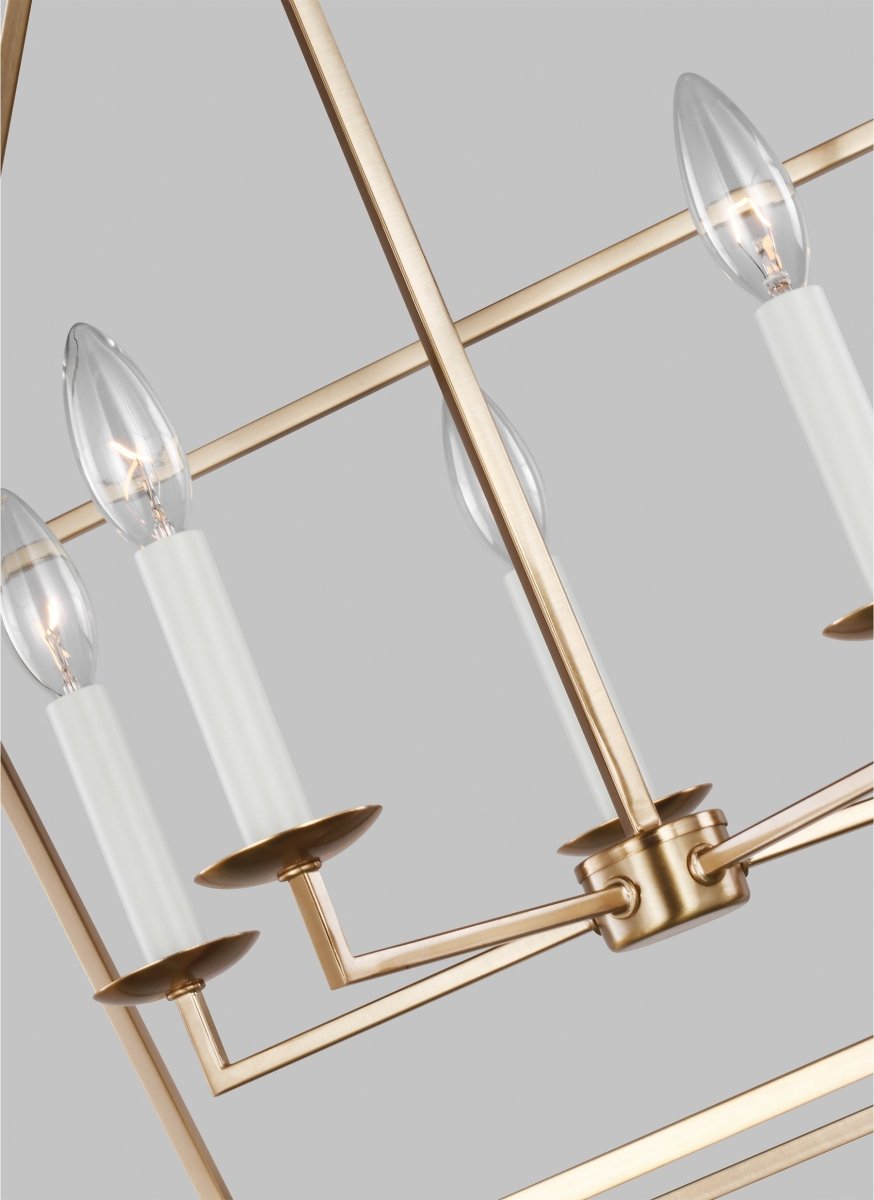 Suspension Dianna - Laiton satiné 28" Ampoules DEL incluses by Visual Comfort Studio | Luminaires & cie