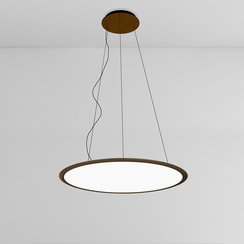 Suspension Discovery - Bronze Long (19pi) by Artemide | Luminaires & cie