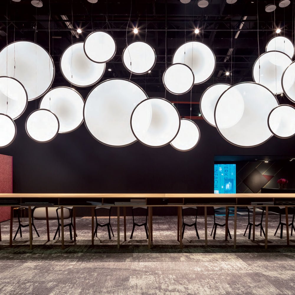 Suspension Discovery Vertical - Aluminium poli 39" Régulier (5pi) by Artemide | Luminaires & cie