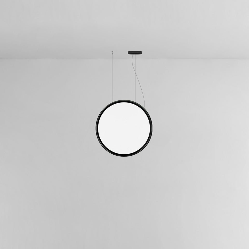 Suspension Discovery Vertical - Noir 39" Régulier (5pi) by Artemide | Luminaires & cie