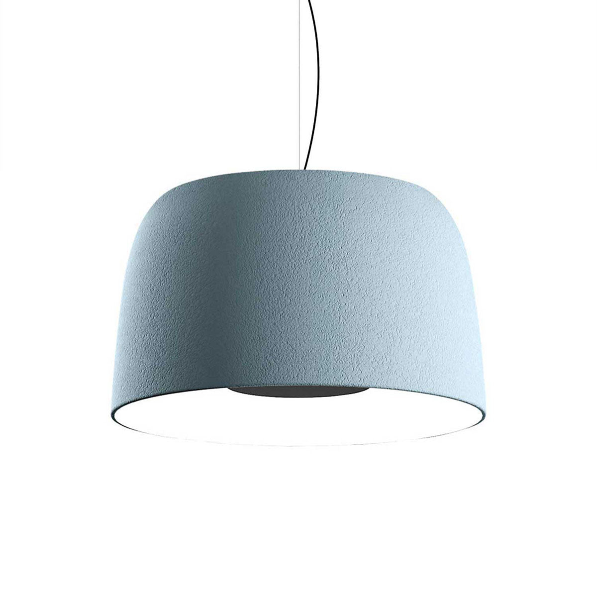 Suspension Djembé - Bleu ciel Djembé 65.45 (25.5"Ø x 17.75") TRIAC by Marset | Luminaires & cie
