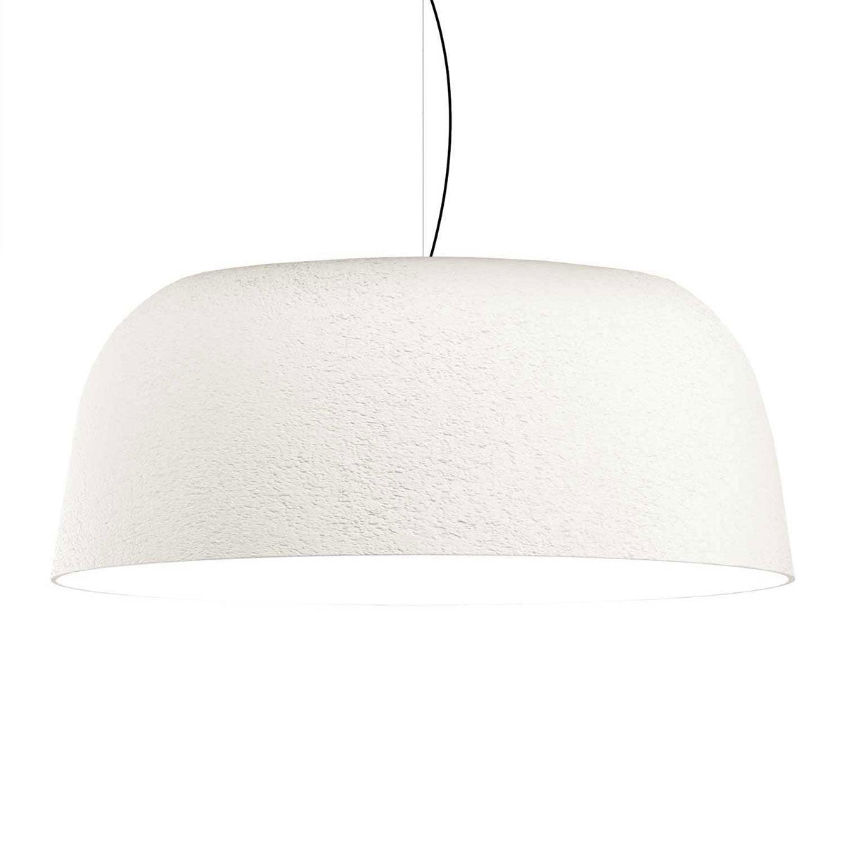 Suspension Djembé - Blanc Djembé 100.38 (39.5"Ø x 15") TRIAC by Marset | Luminaires & cie