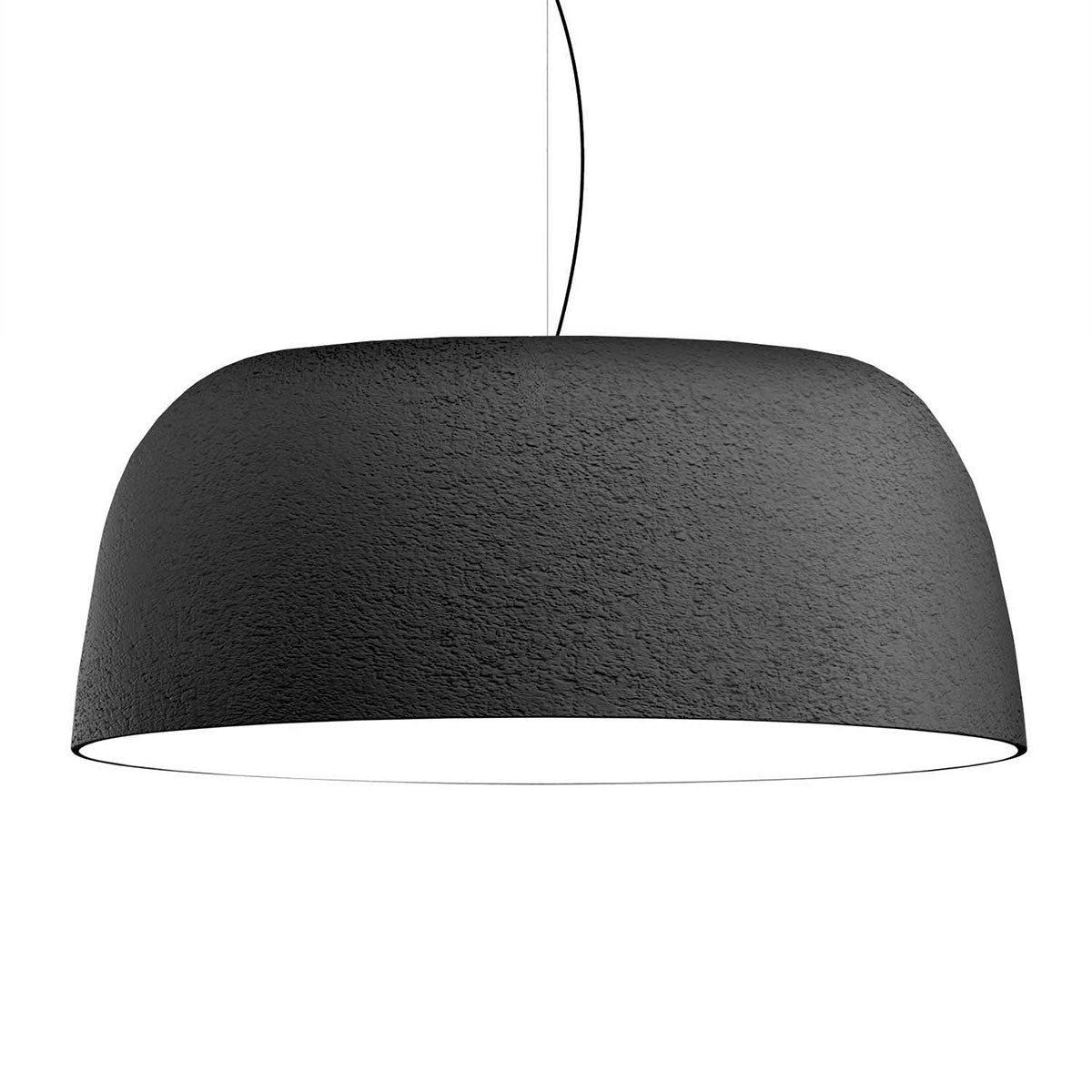Suspension Djembé - Gris Djembé 100.38 (39.5"Ø x 15") TRIAC by Marset | Luminaires & cie
