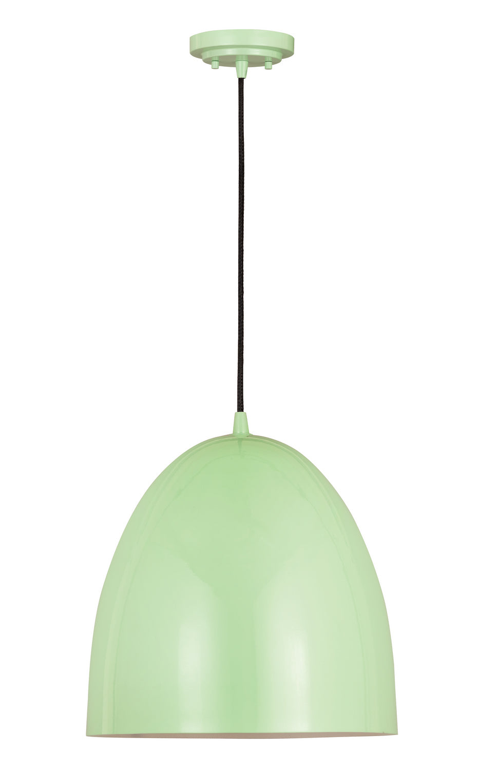 Suspension dôme Z-Studio Menthe, 19" – Z-Lite