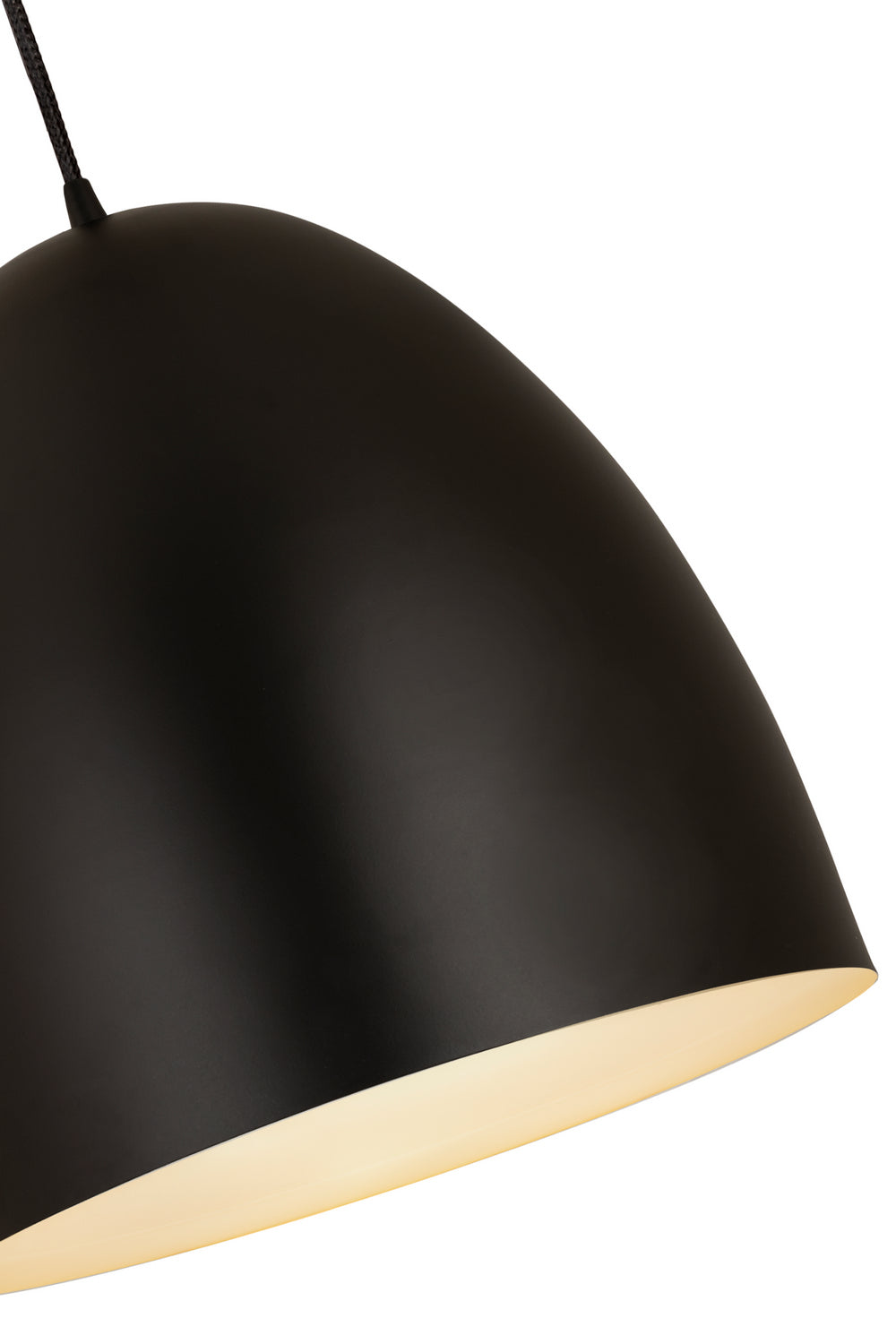 Suspension dôme Z-Studio Noir satiné, 19" – vue 5