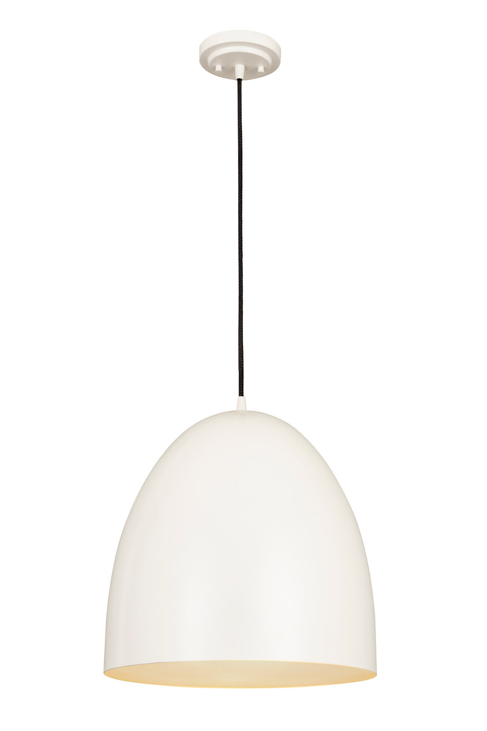 Suspension dôme Z-Studio Blanc satiné, 19" – vue 2