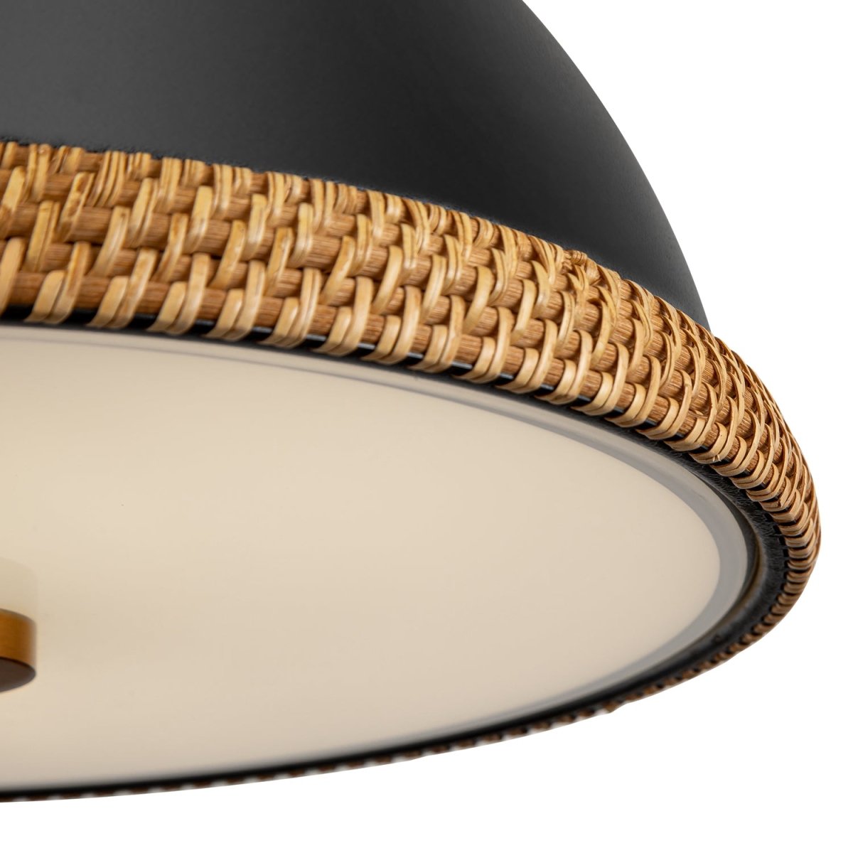 Suspension Doral - Noir mat 16 3/8" by Alora Lighting | Luminaires & cie