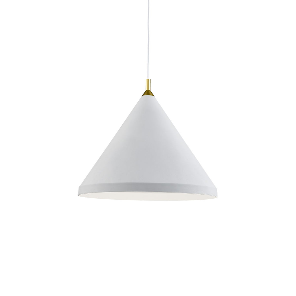 Suspension Dorothy Blanc / Or, 24" – Kuzco Lighting