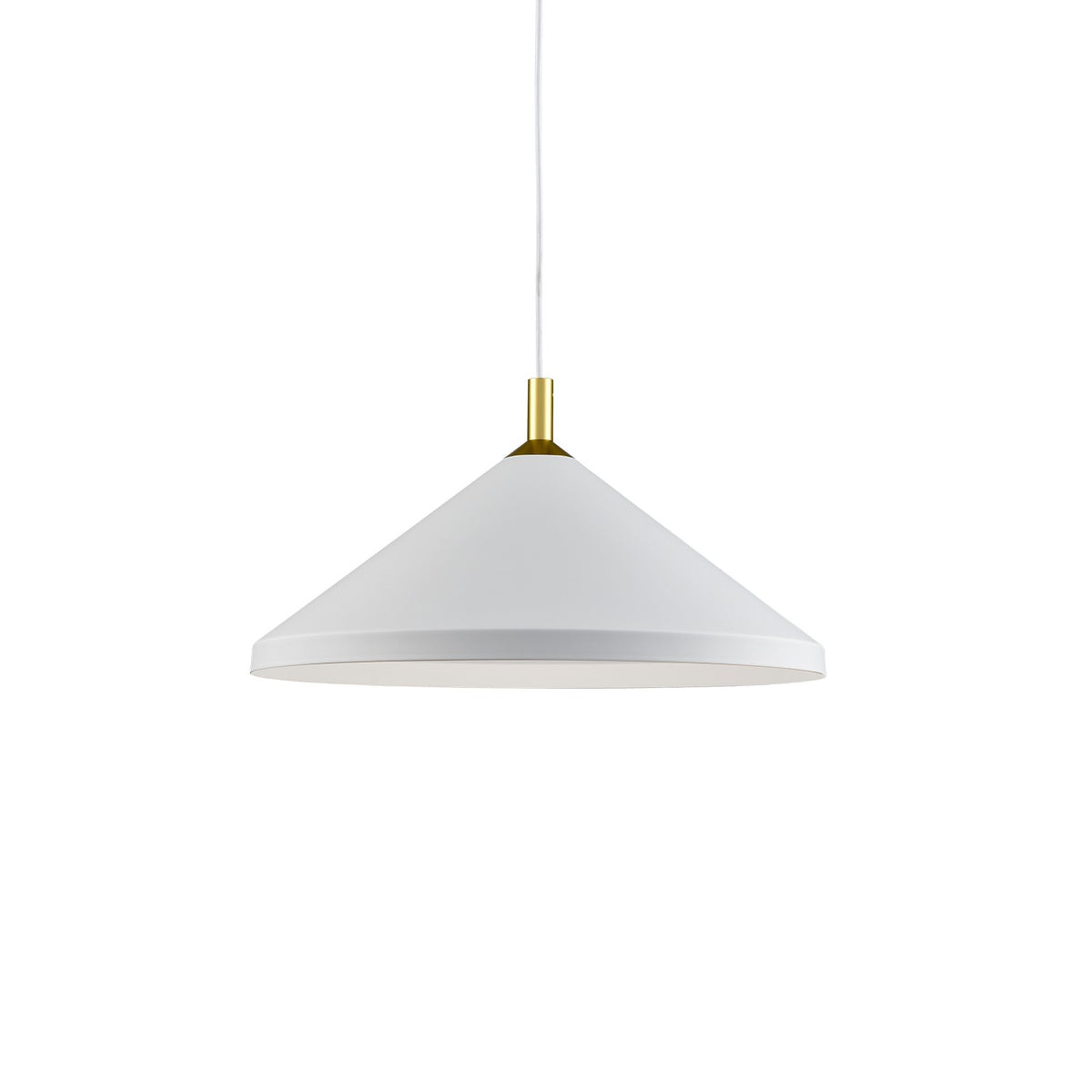 Suspension Dorothy Blanc / Or, 18" – Kuzco Lighting