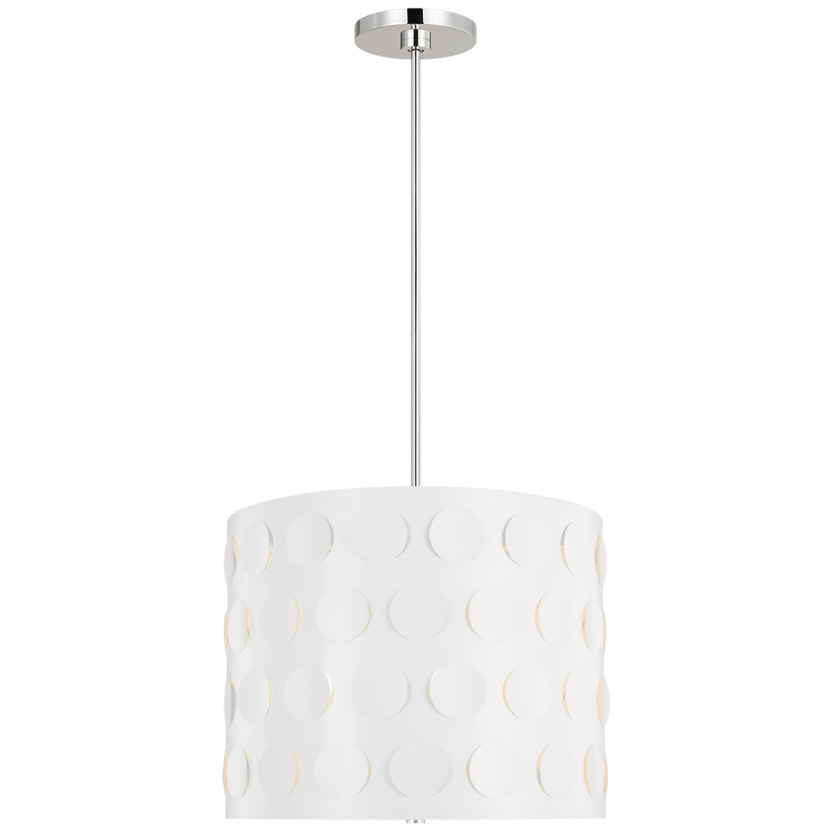 Suspension Dottie - Nickel poli by Visual Comfort Studio | Luminaires & cie