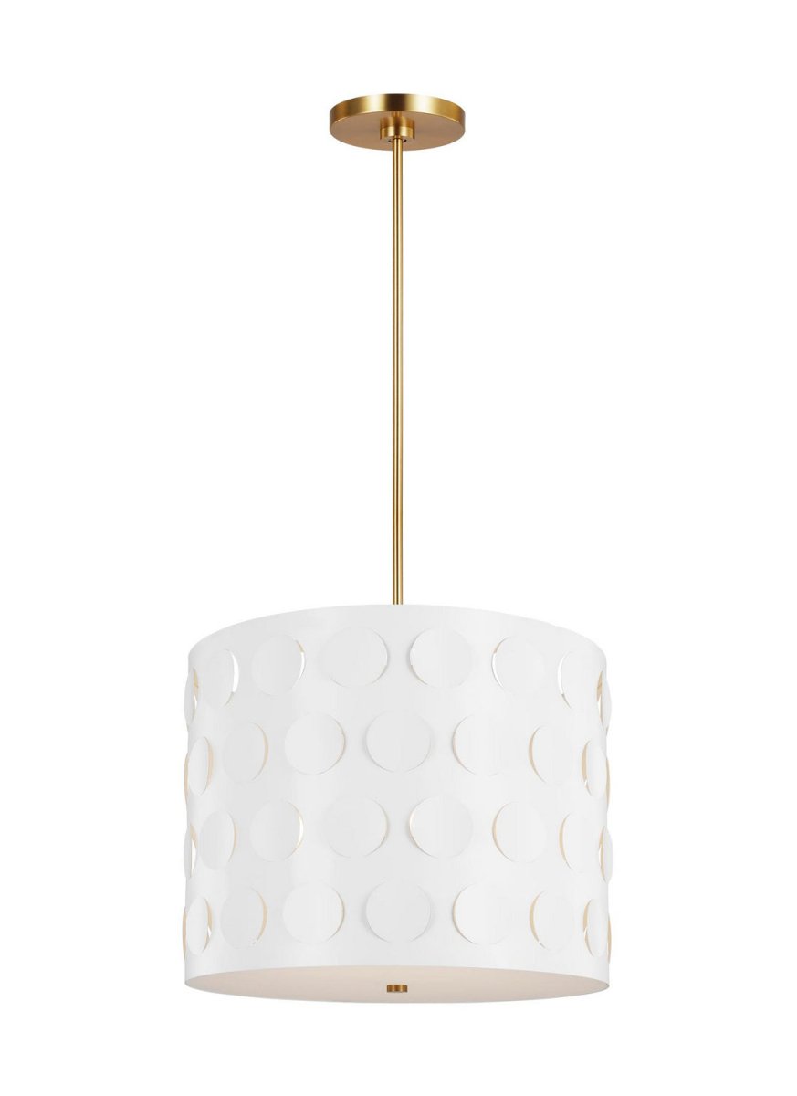 Suspension Dottie - Nickel poli by Visual Comfort Studio | Luminaires & cie