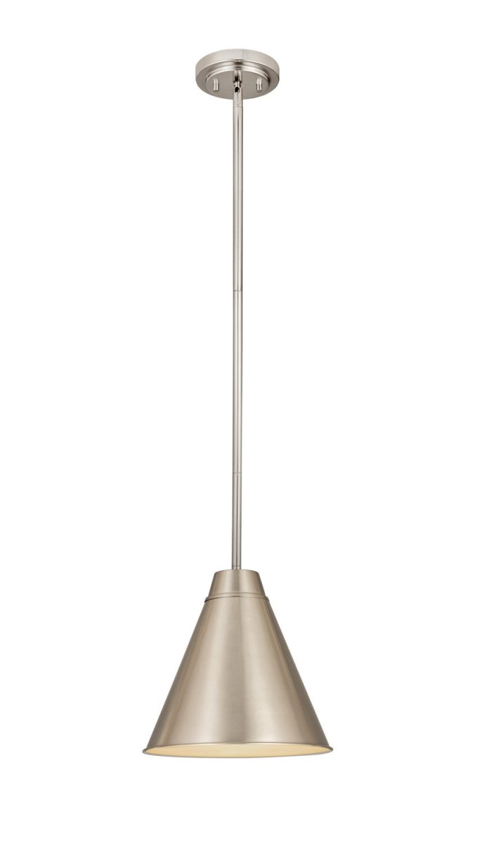 Suspension Eaton - Nickel brossé 12" by Z-Lite | Luminaires & cie
