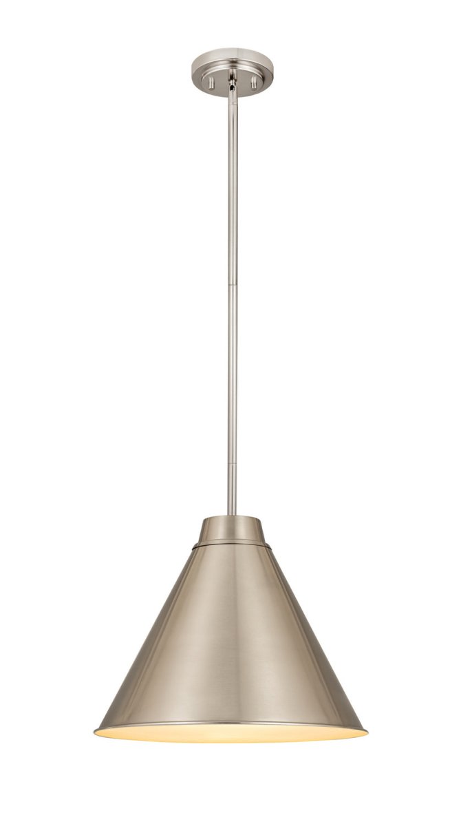 Suspension Eaton - Nickel brossé 18" by Z-Lite | Luminaires & cie