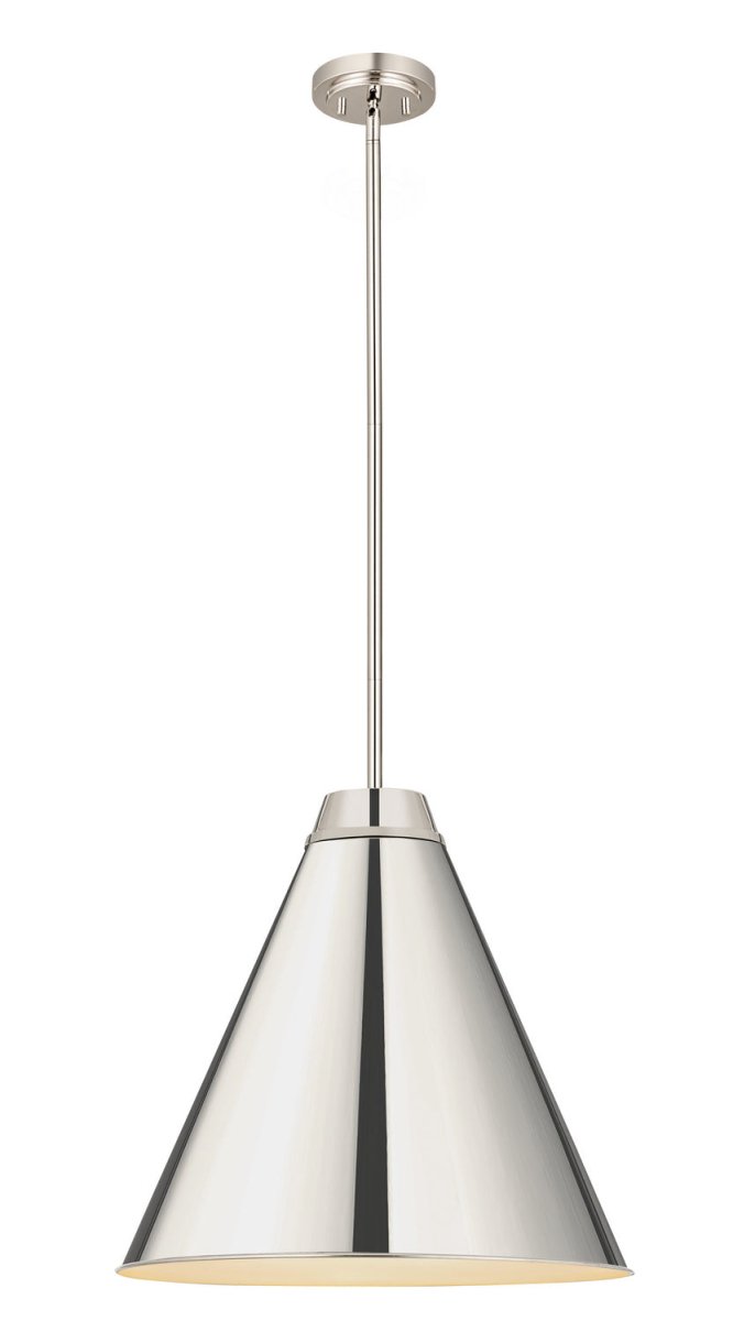 Suspension Eaton - Nickel poli 24" by Z-Lite | Luminaires & cie