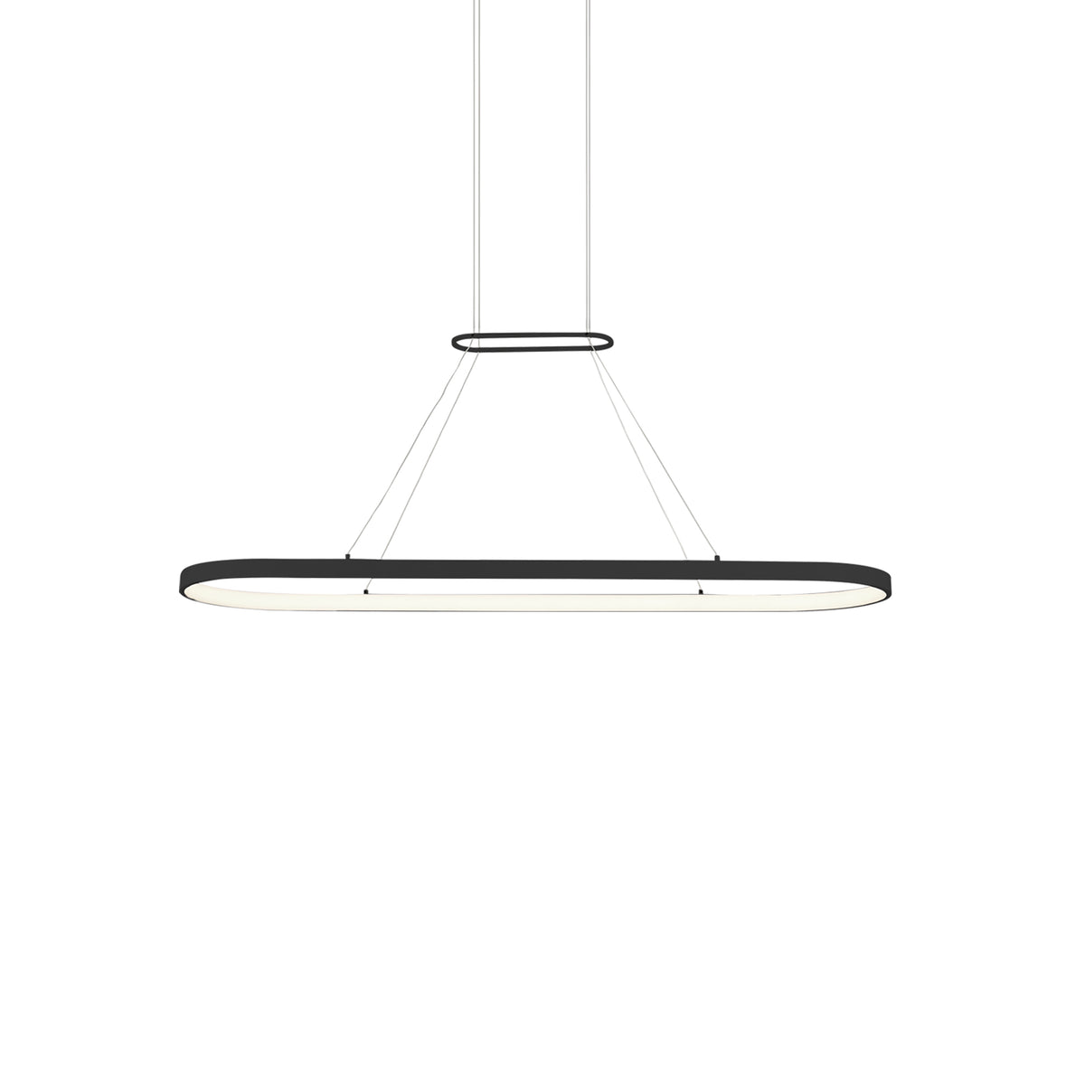Suspension linéaire Eerie Noir, 47 1/4" – Kuzco Lighting