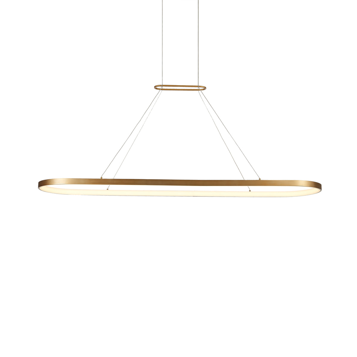 Suspension linéaire Eerie Laiton antique, 59" – Kuzco Lighting