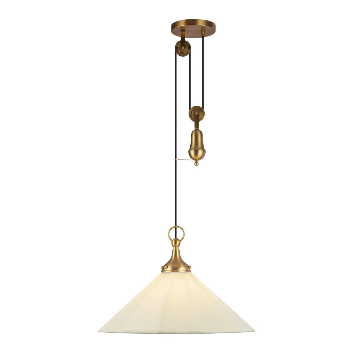 Suspension Ellen - Or brossé by Alora Lighting | Luminaires & cie