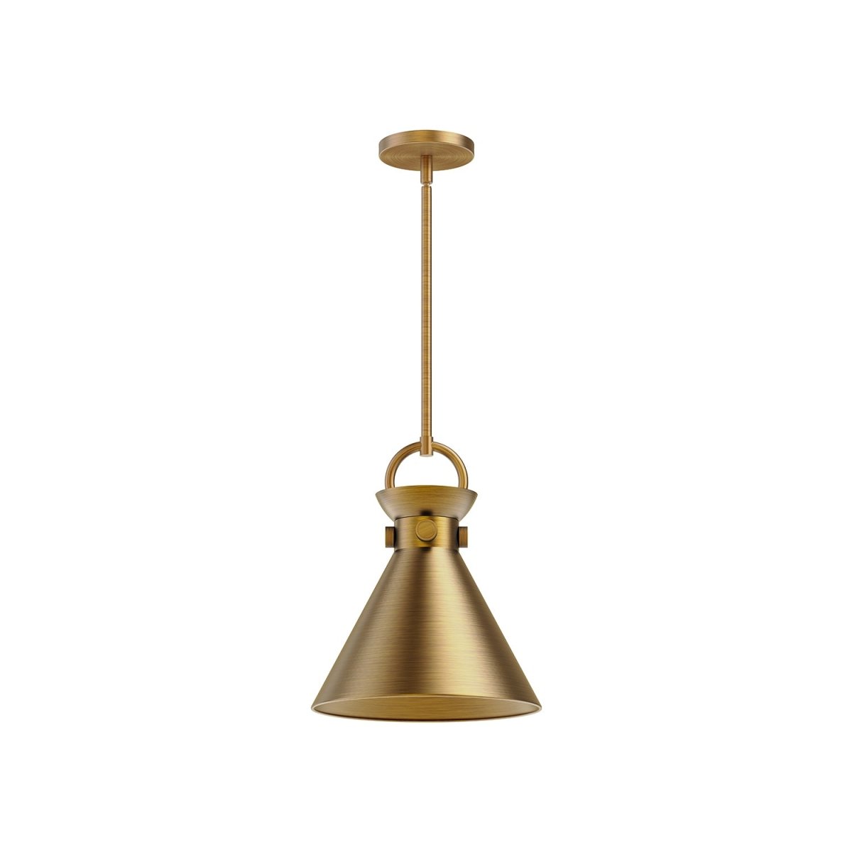Suspension Emerson - Or vieilli Or vieilli 10 1/2" by Alora Lighting | Luminaires & cie