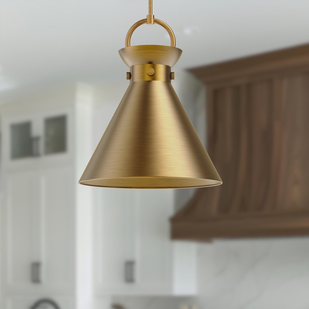 Suspension Emerson - Or vieilli Or vieilli 18" by Alora Lighting | Luminaires & cie
