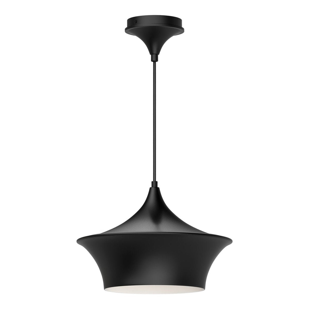 Suspension Emiko - Noir mat 13" by Alora Lighting | Luminaires & cie