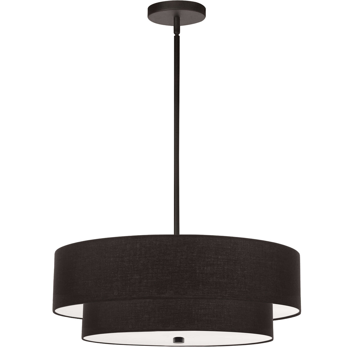 Suspension Everly Métal, Noir, Noir / Noir mat – Dainolite