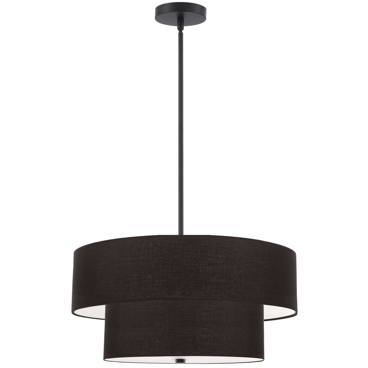Suspension Everly - Noir Noir 9" by Dainolite | Luminaires & cie