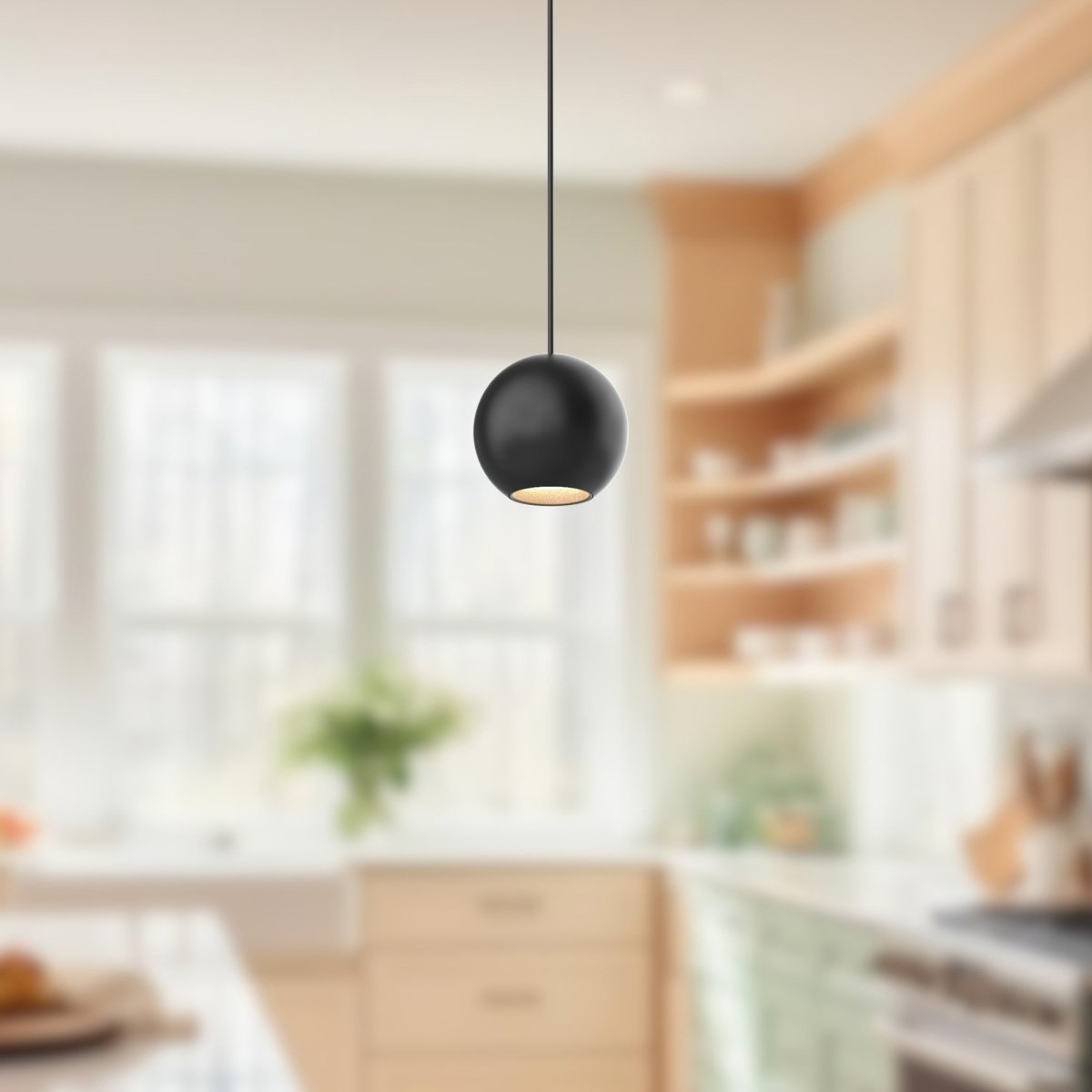 Suspension Exo - Noir by Kuzco Lighting | Luminaires & cie