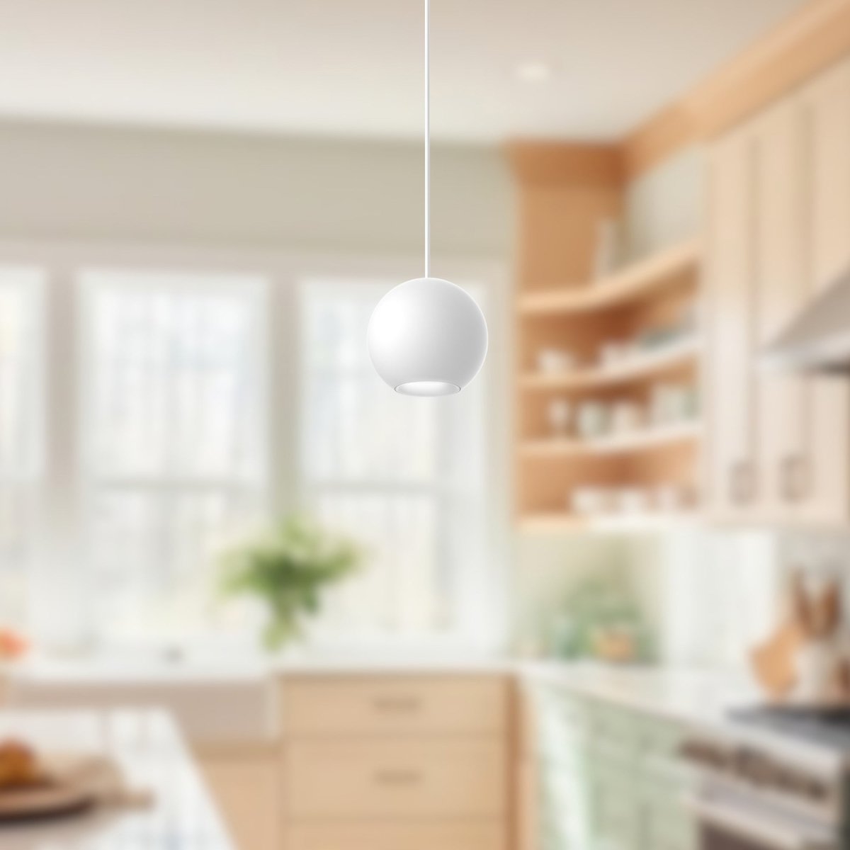 Suspension Exo - Blanc by Kuzco Lighting | Luminaires & cie