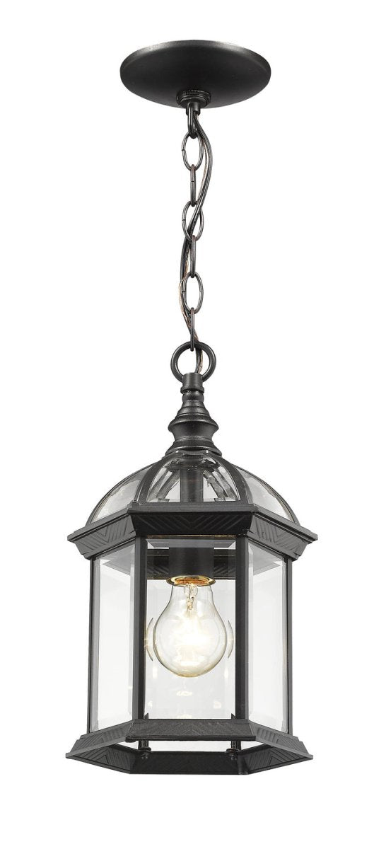 Suspension extérieure Annex - Noir by Z-Lite | Luminaires & cie