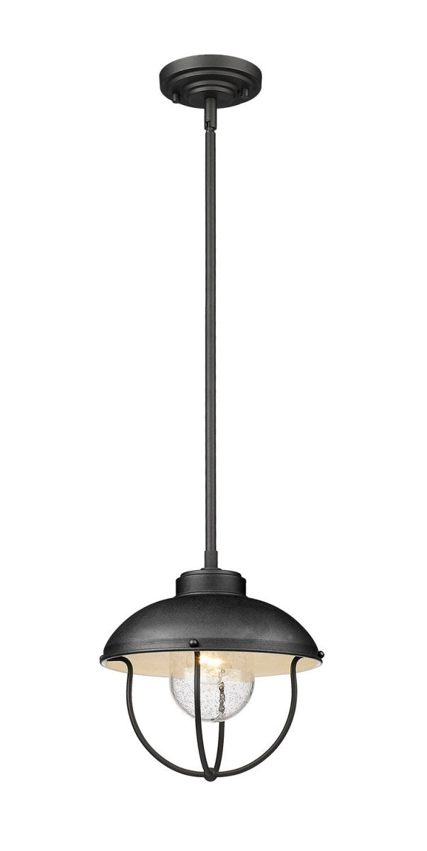 Suspension extérieure Ansel - Noir by Z-Lite | Luminaires & cie