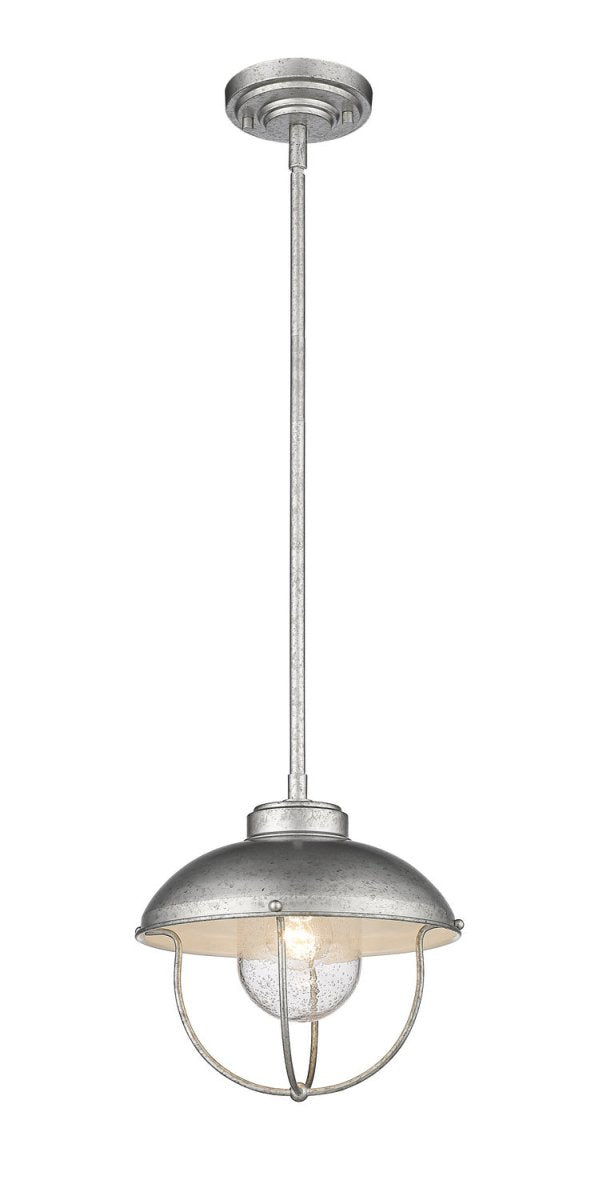 Suspension extérieure Ansel - Galvanisé by Z-Lite | Luminaires & cie