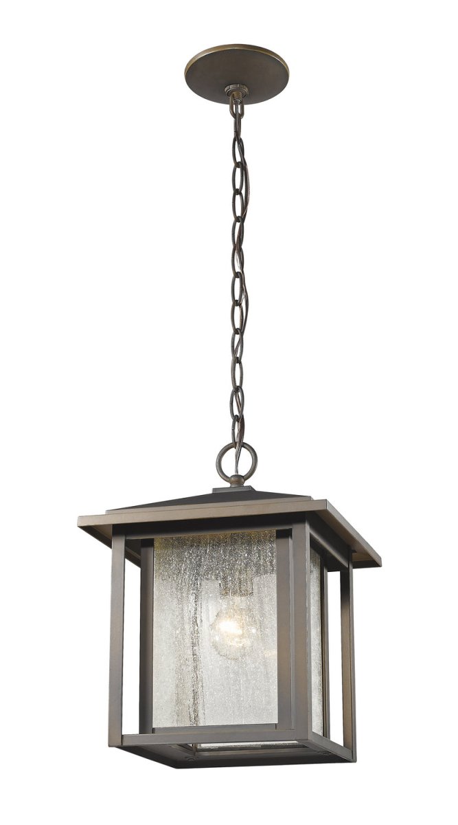 Suspension extérieure Aspen - Bronze huilé by Z-Lite | Luminaires & cie
