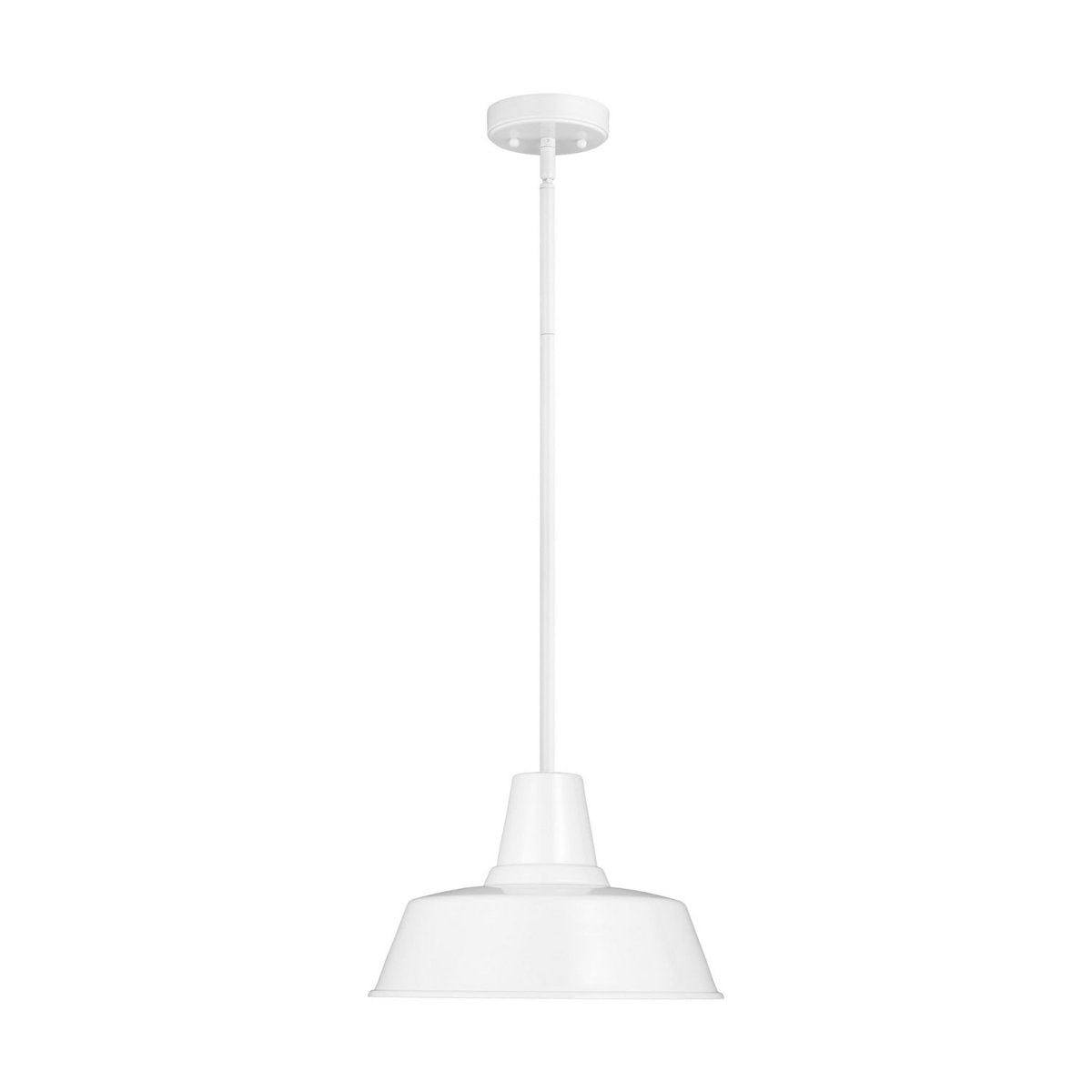 Suspension extérieure Barn Light - Blanc by Visual Comfort Studio | Luminaires & cie