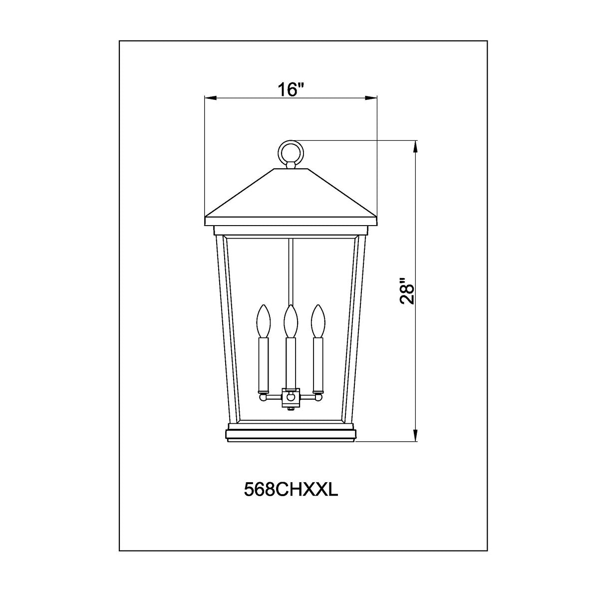 Suspension extérieure Beacon
