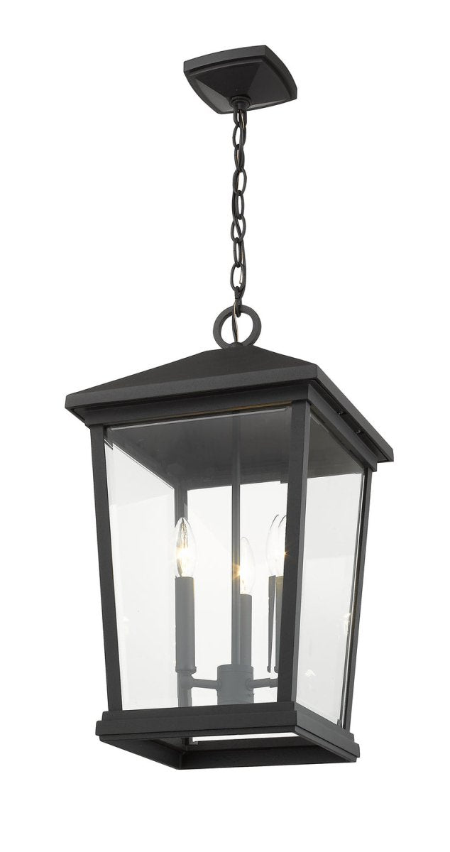 Suspension extérieure Beacon - Noir 16" by Z-Lite | Luminaires & cie