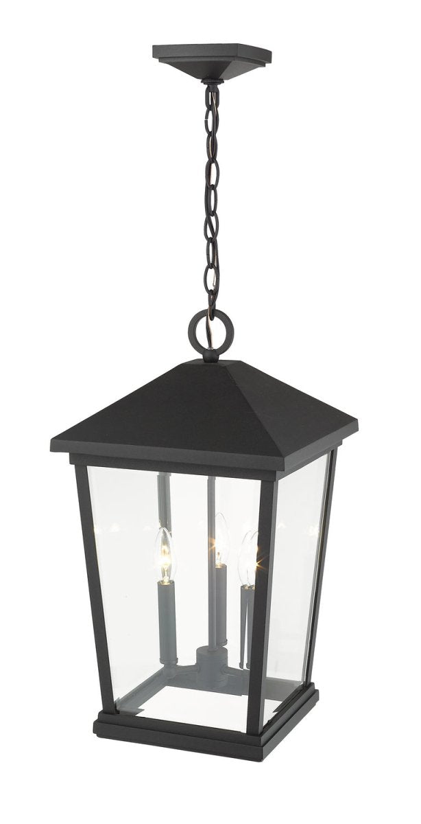 Suspension extérieure Beacon - Noir 16" by Z-Lite | Luminaires & cie