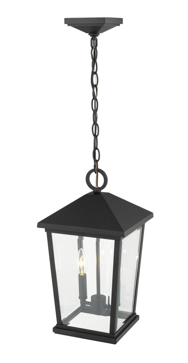 Suspension extérieure Beacon - Noir 16" by Z-Lite | Luminaires & cie