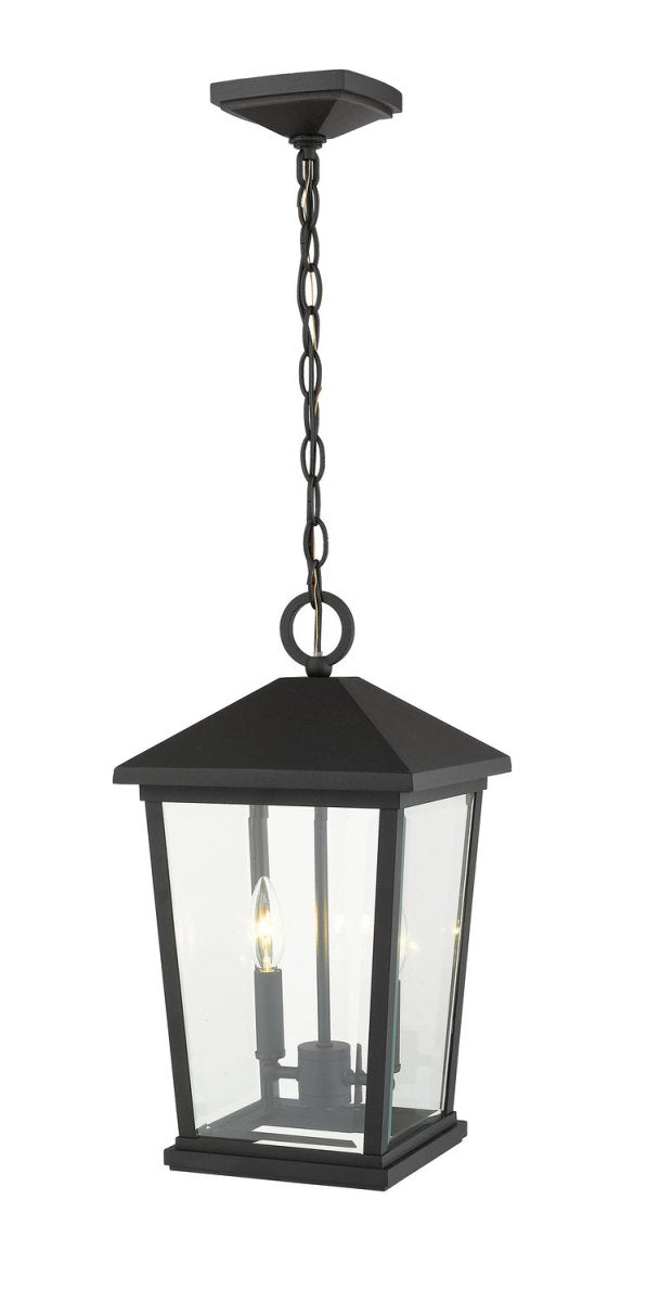 Suspension extérieure Beacon - Noir 16" by Z-Lite | Luminaires & cie