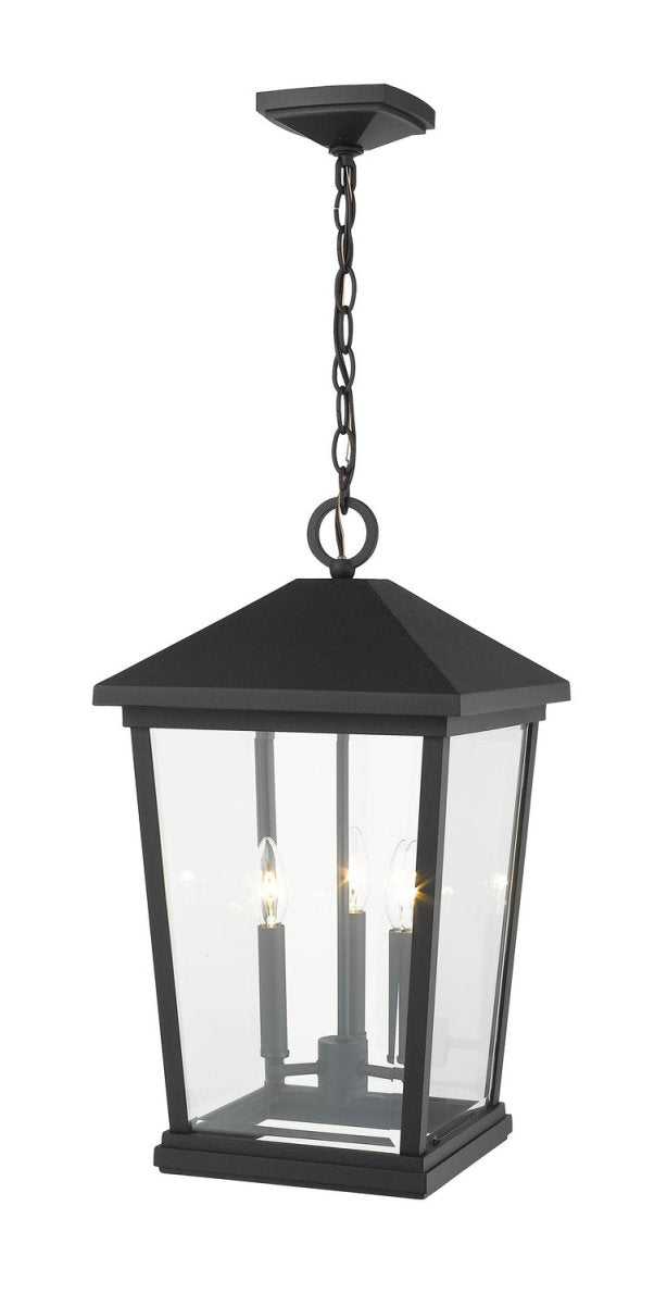 Suspension extérieure Beacon - Noir 16" by Z-Lite | Luminaires & cie