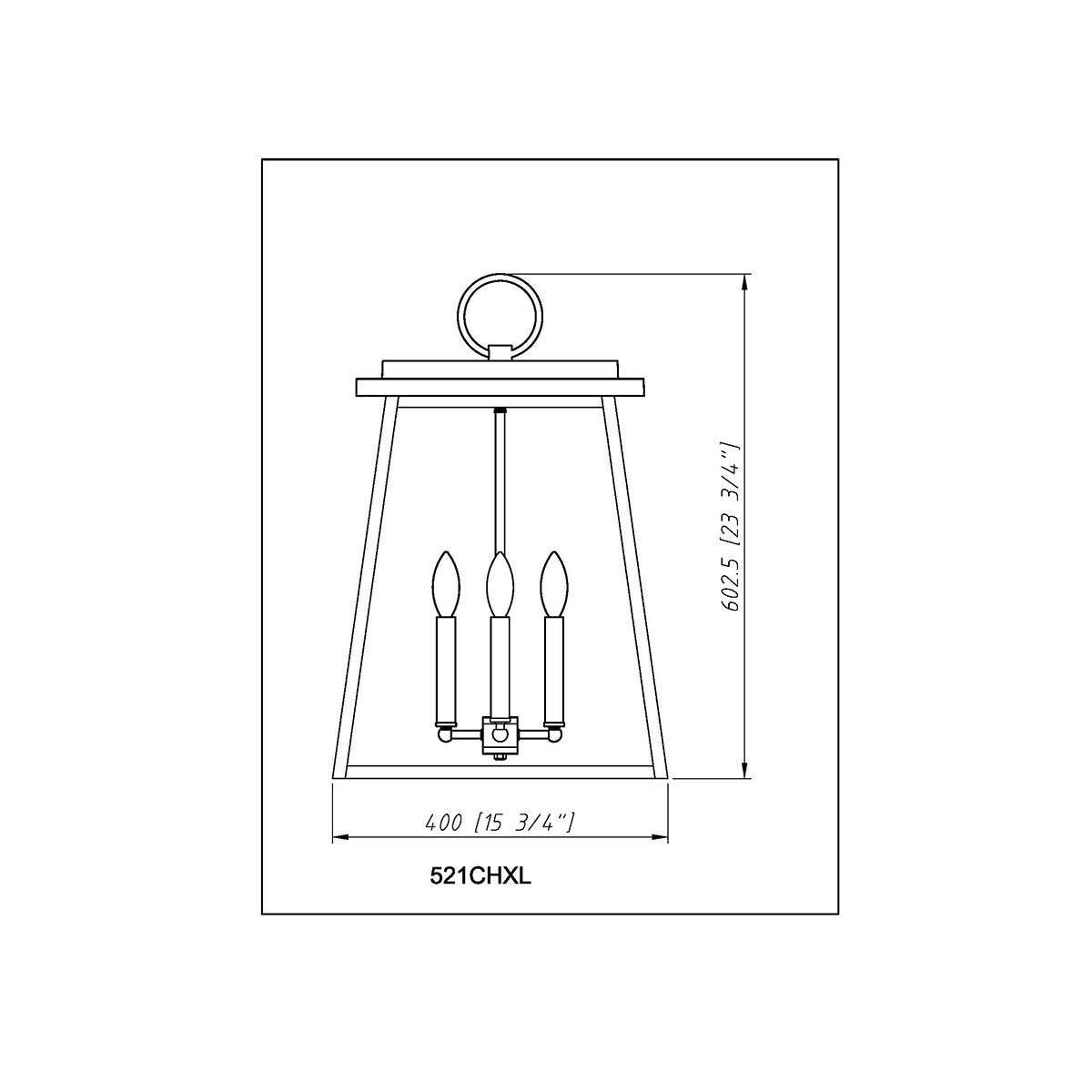 Suspension extérieure Broughton