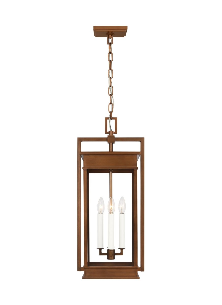 Suspension extérieure Cupertino - Cuivre naturel by Visual Comfort Studio | Luminaires & cie