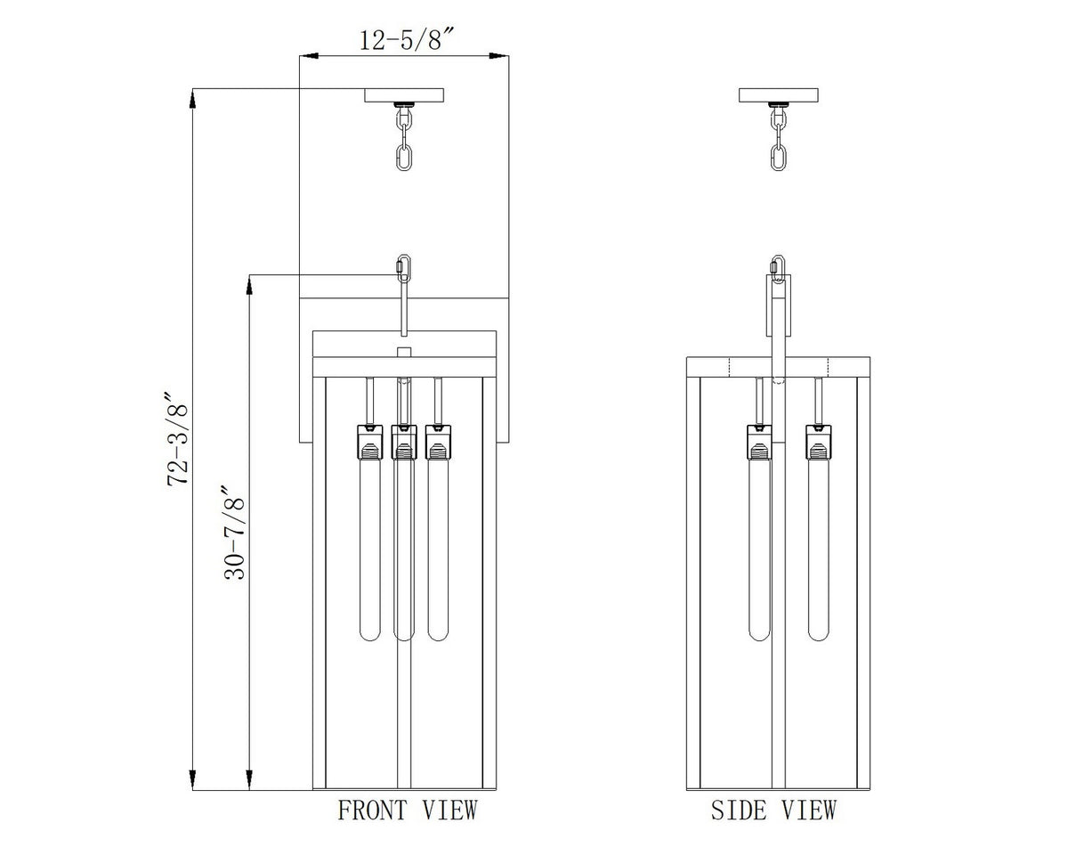 Suspension extérieure Fortis 12 3/4" – vue 6