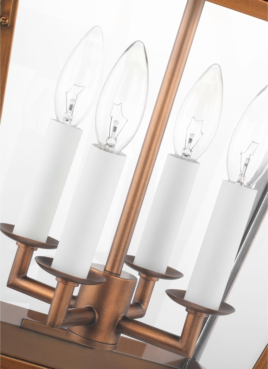 Suspension extérieure Hyannis - Noir texturé by Visual Comfort Studio | Luminaires & cie