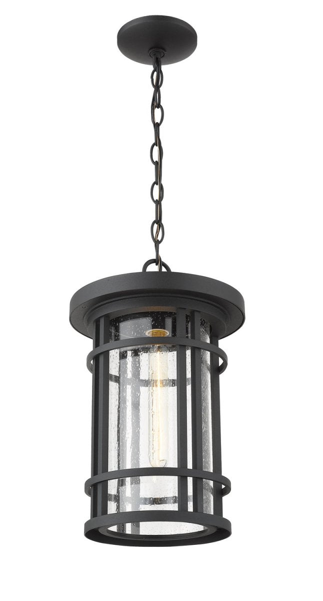 Suspension extérieure Jordan - Bronze huilé 12" by Z-Lite | Luminaires & cie
