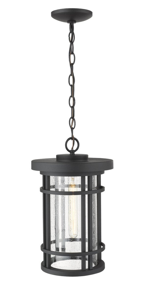 Suspension extérieure Jordan - Bronze huilé 12" by Z-Lite | Luminaires & cie