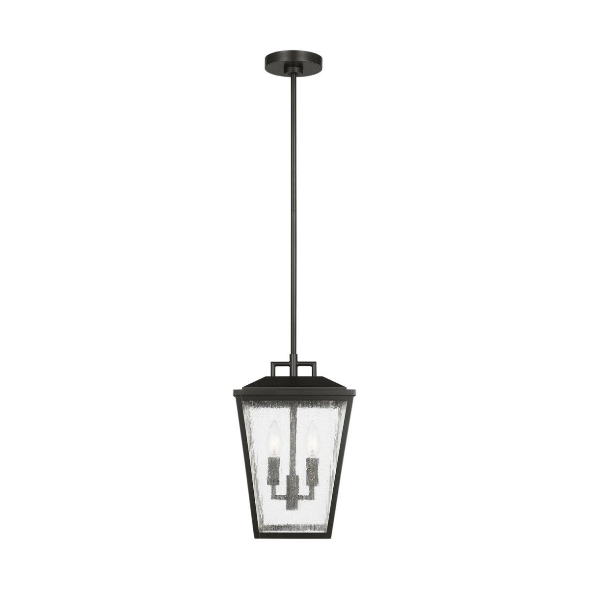 Suspension extérieure Kennewick - Noir texturé by Visual Comfort Studio | Luminaires & cie