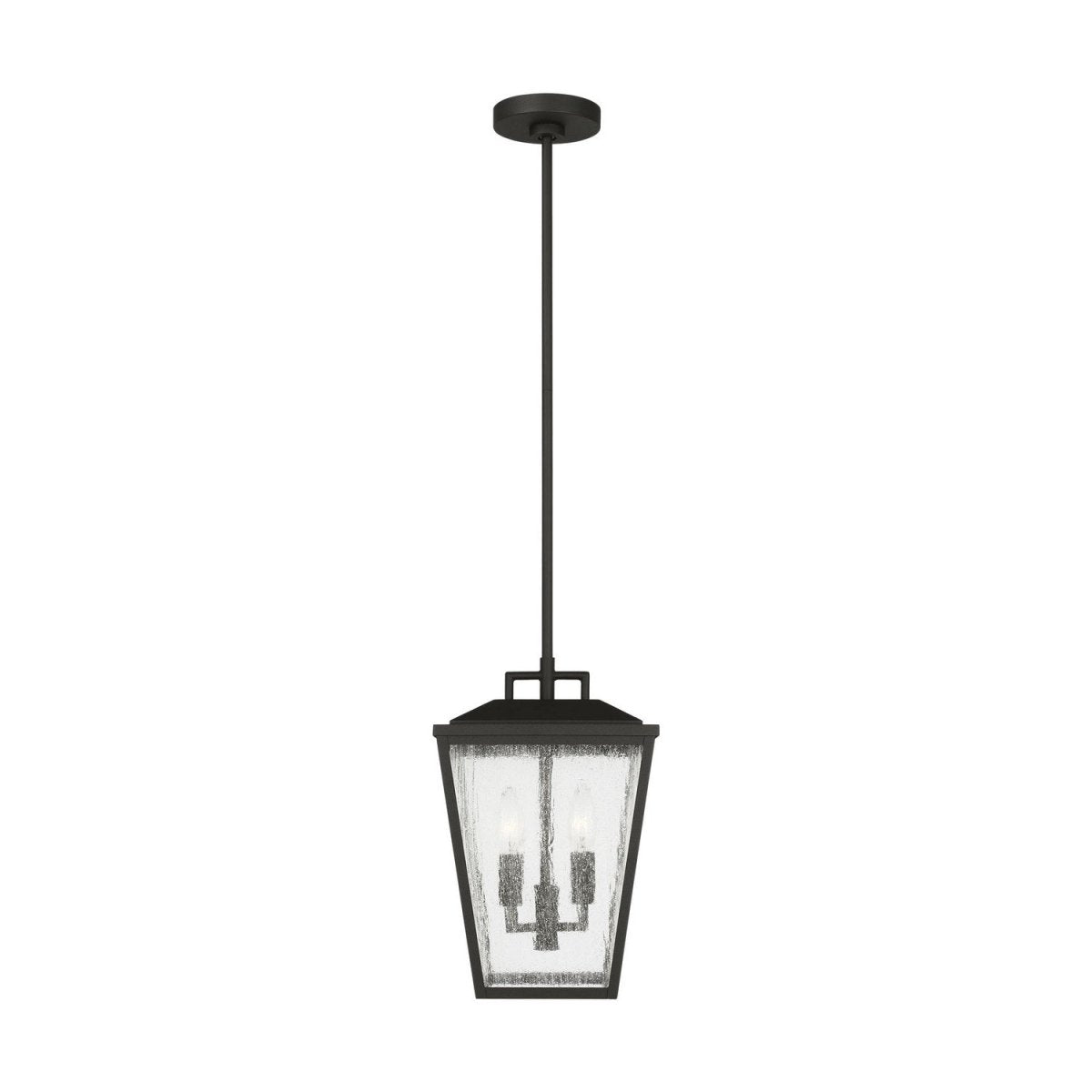 Suspension extérieure Kennewick - Noir texturé by Visual Comfort Studio | Luminaires & cie